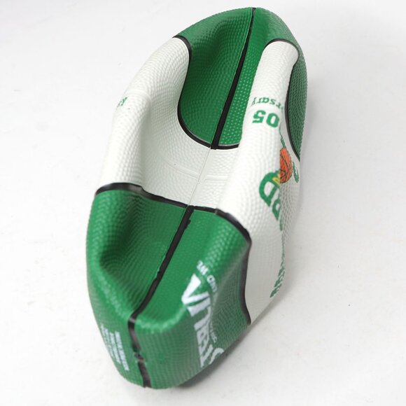 Vintage Brantford C.O.Y. Hawks Basketball 50th Anniversary Ball Green White - Picture 6 of 7